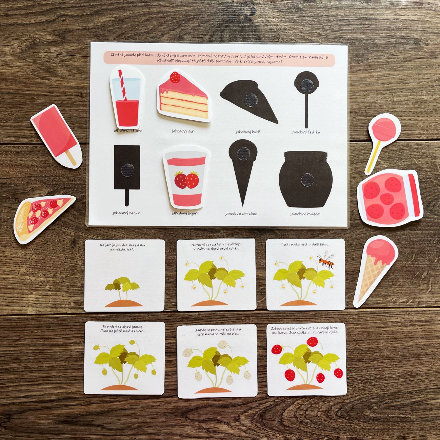 Jahůdkohraní – aktivity pro děti na téma jahody