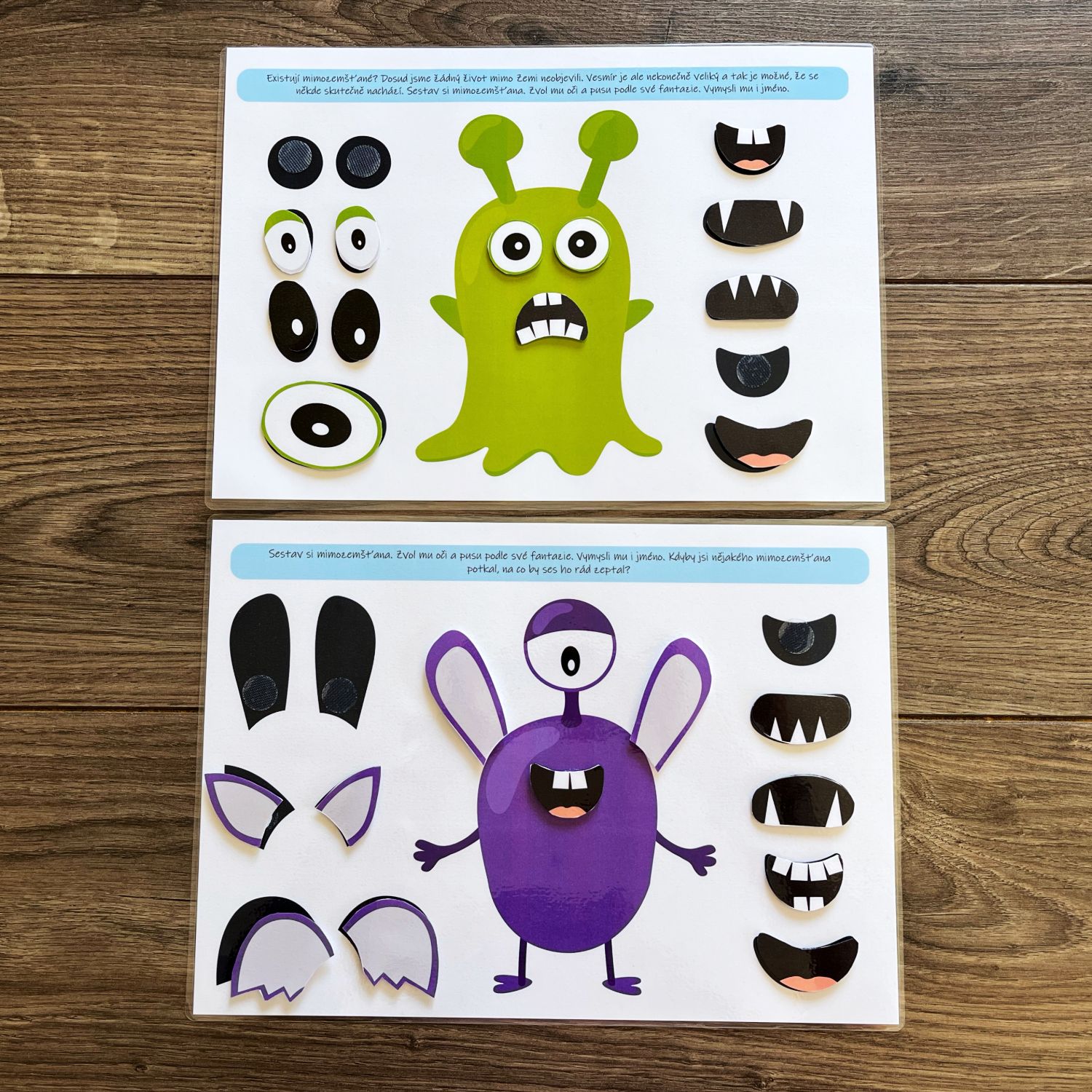 Knížka na suchý zip Vesmír, PDF - Obrázek 5