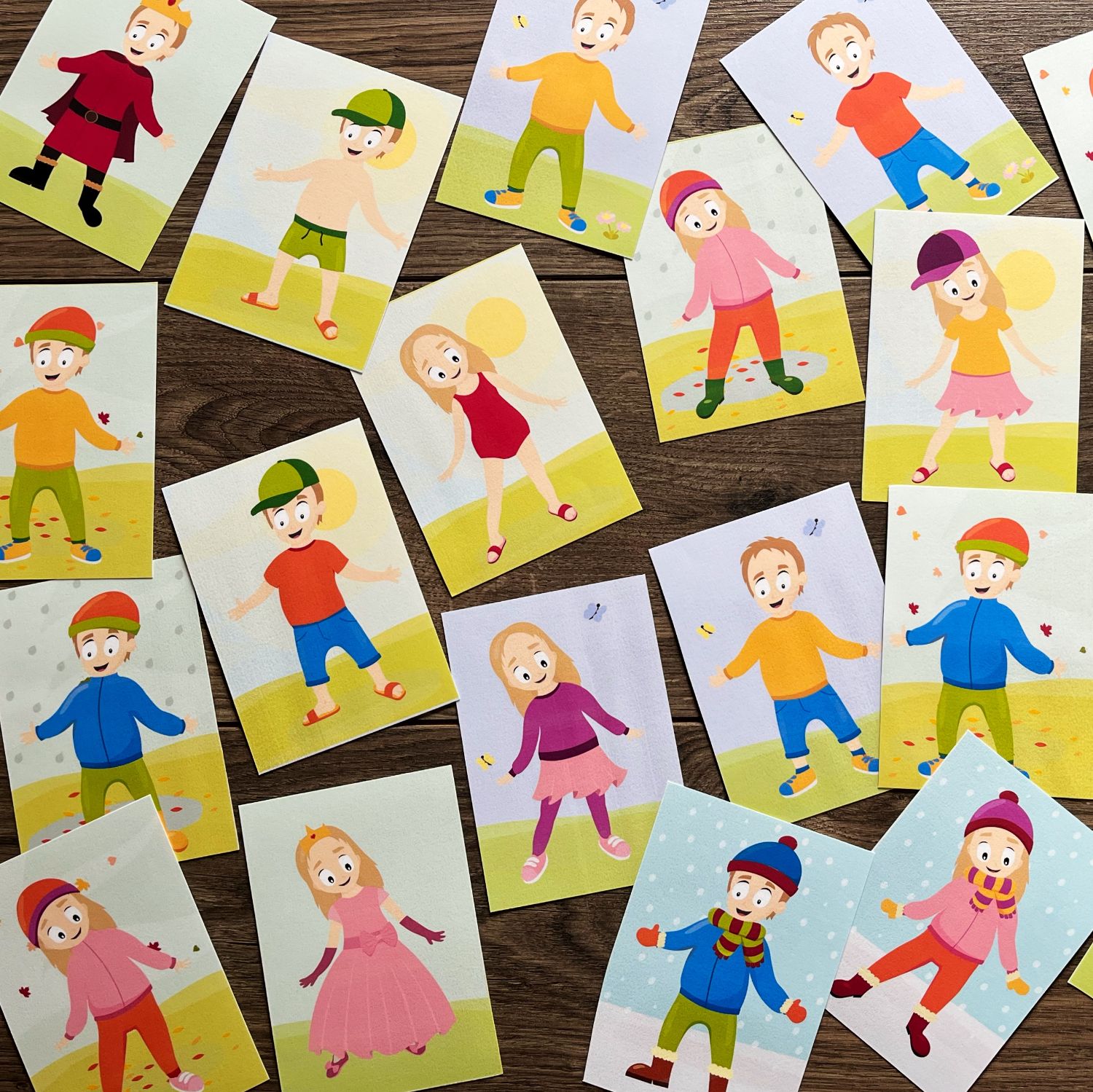 Oblečení, aktivity na suchý zip, PDF - Obrázek 4