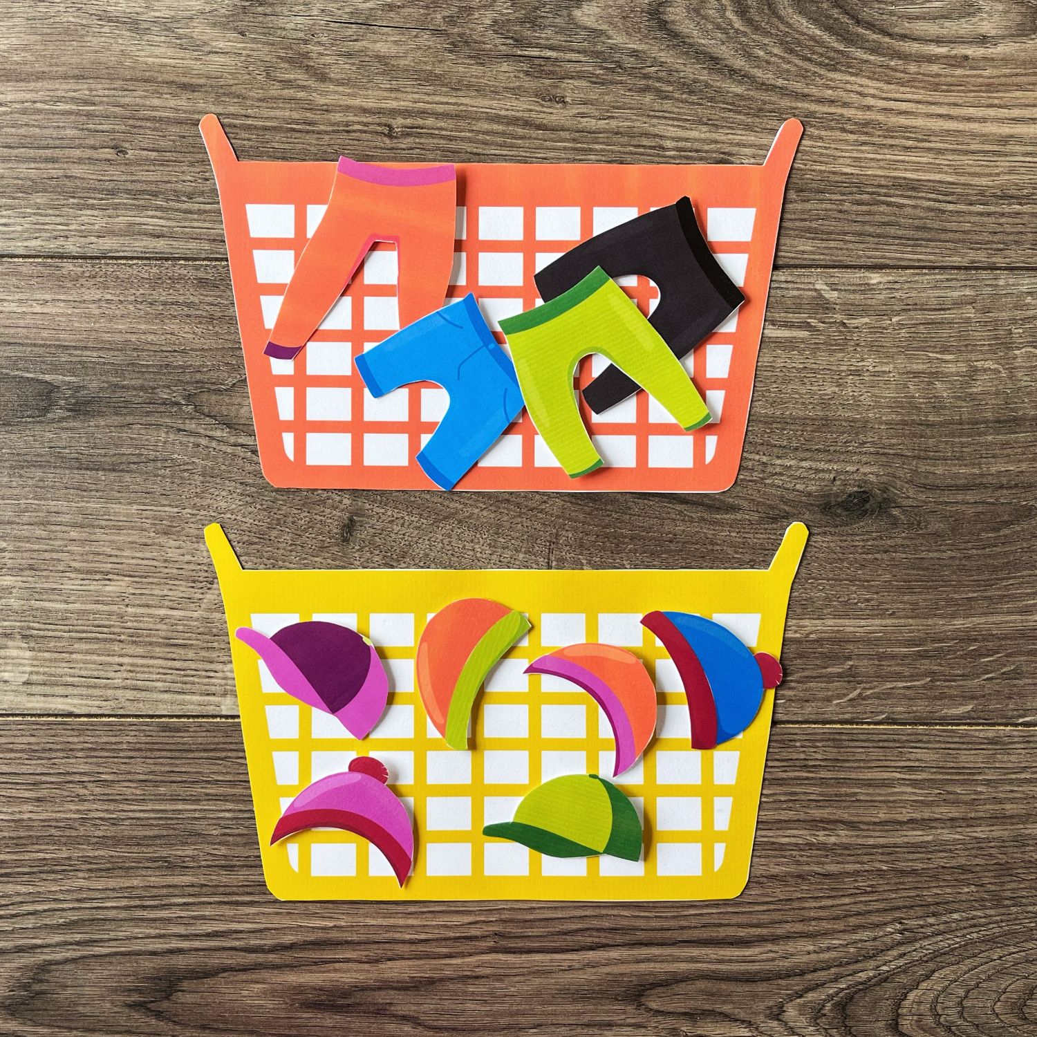 Oblečení, aktivity na suchý zip, PDF - Obrázek 7