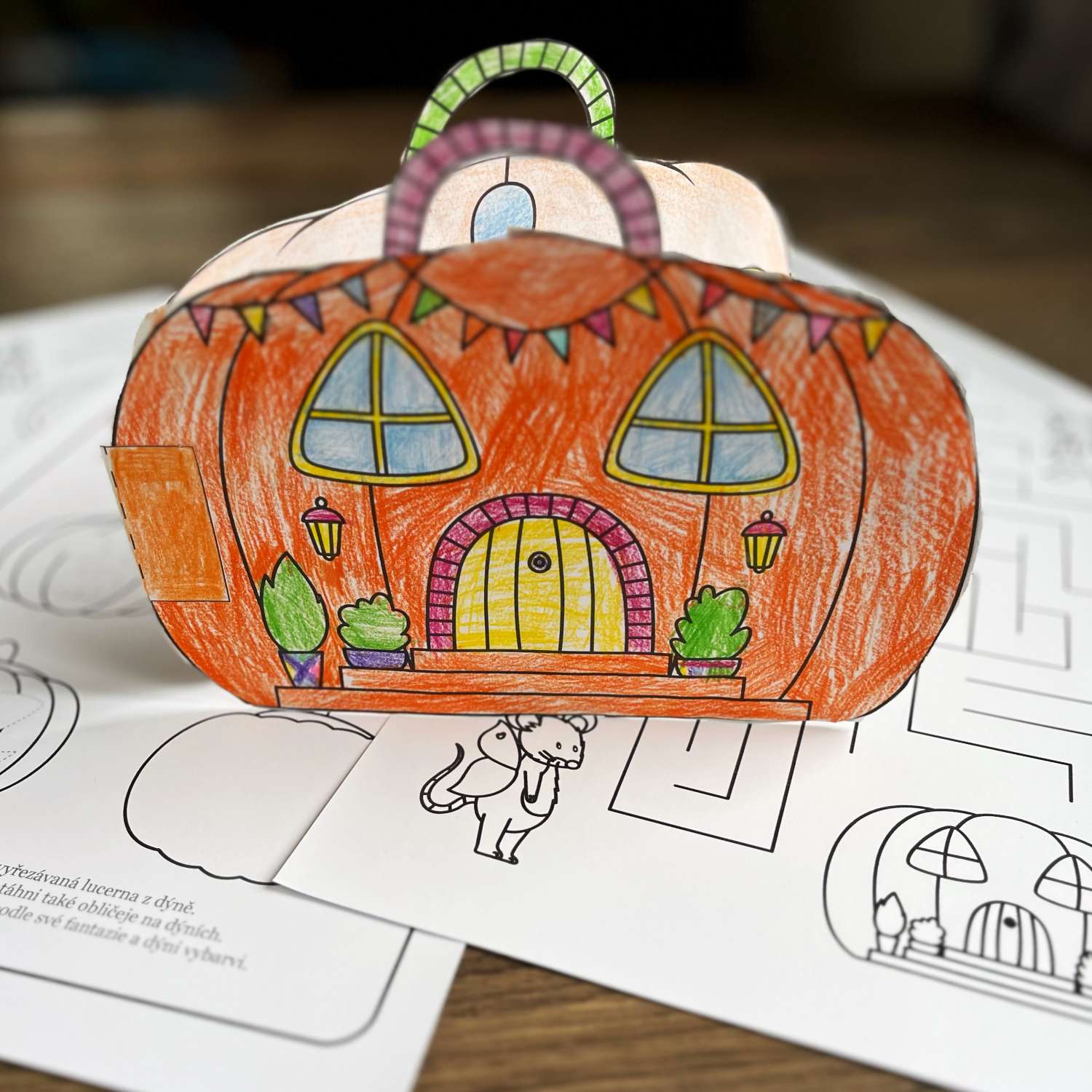 Pracovní listy Halloween, PDF